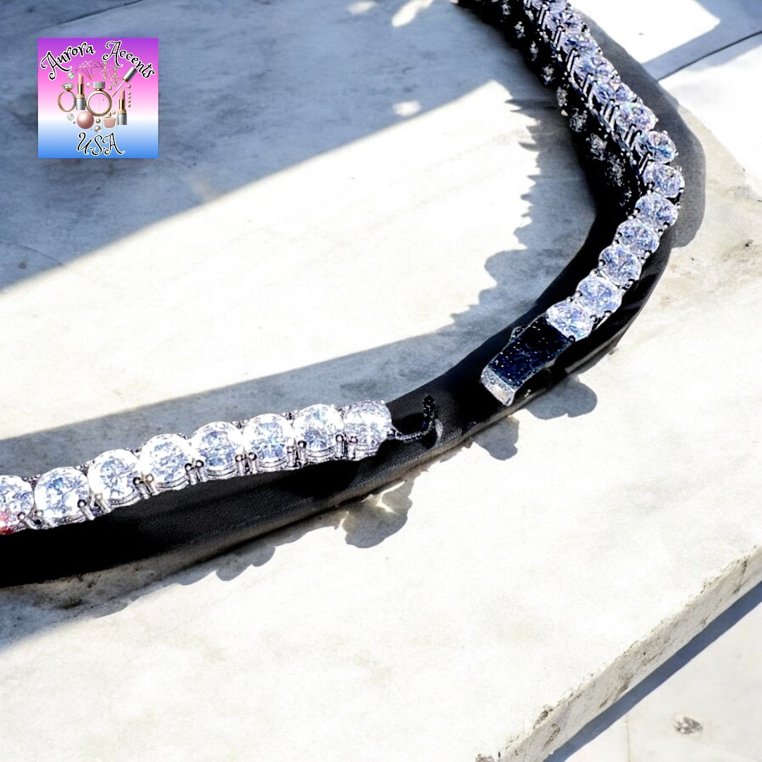 Silver Tennis Chain 30 Inch 6mm (Quality)