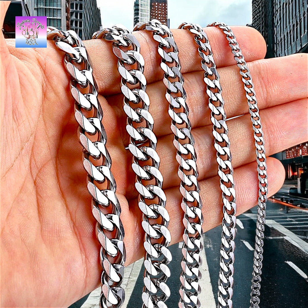 Men's Stainless Steel Cuban Link Chain