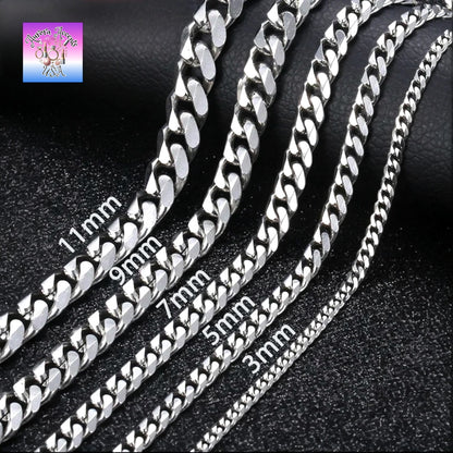 Men's Stainless Steel Cuban Link Chain