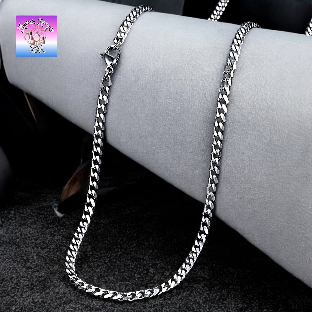 Men's Stainless Steel Cuban Link Chain