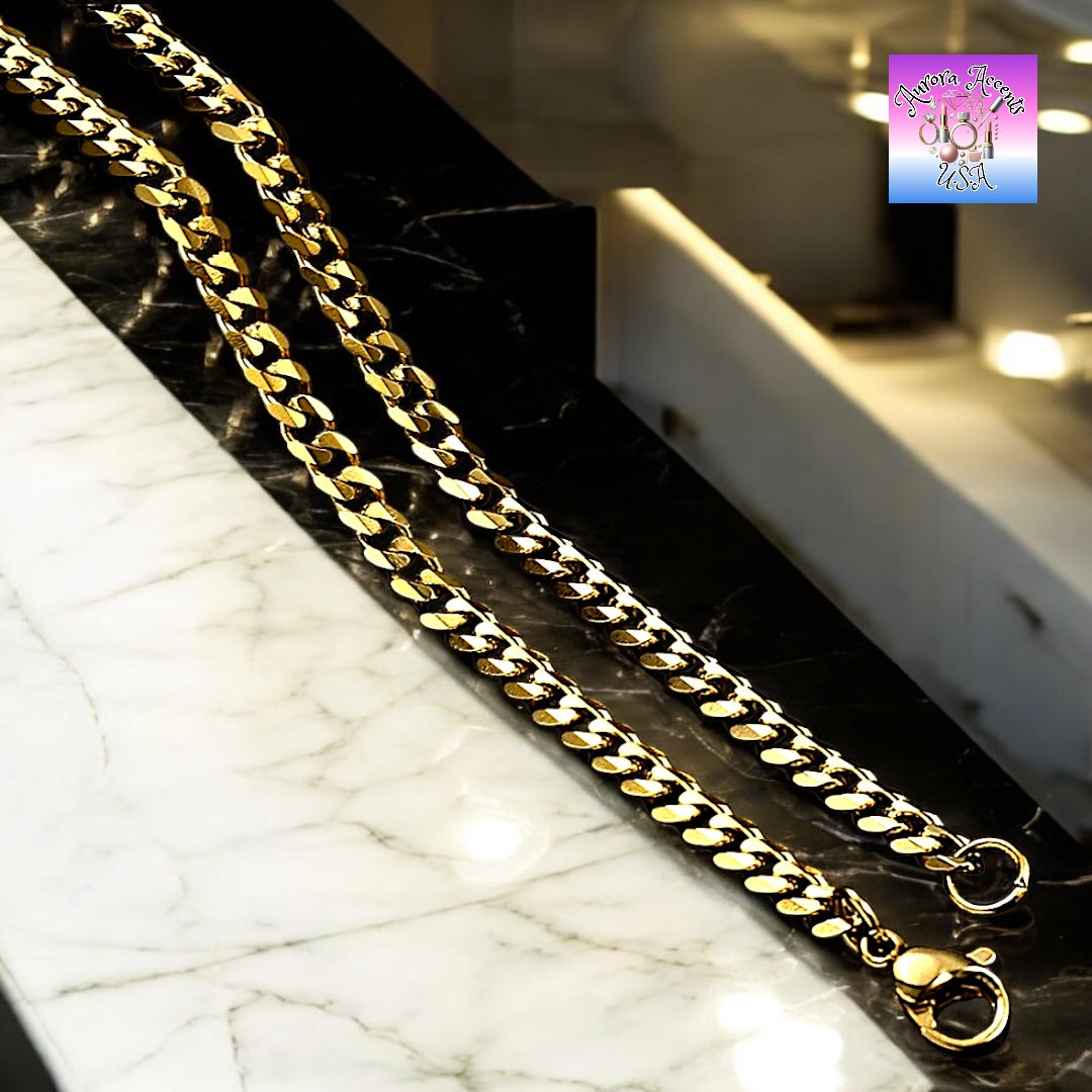 Men's Stainless Steel Cuban Link Chain