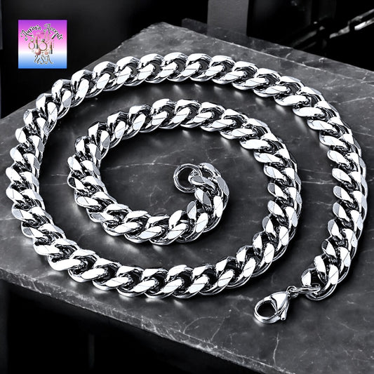 Men's Stainless Steel Cuban Link Chain