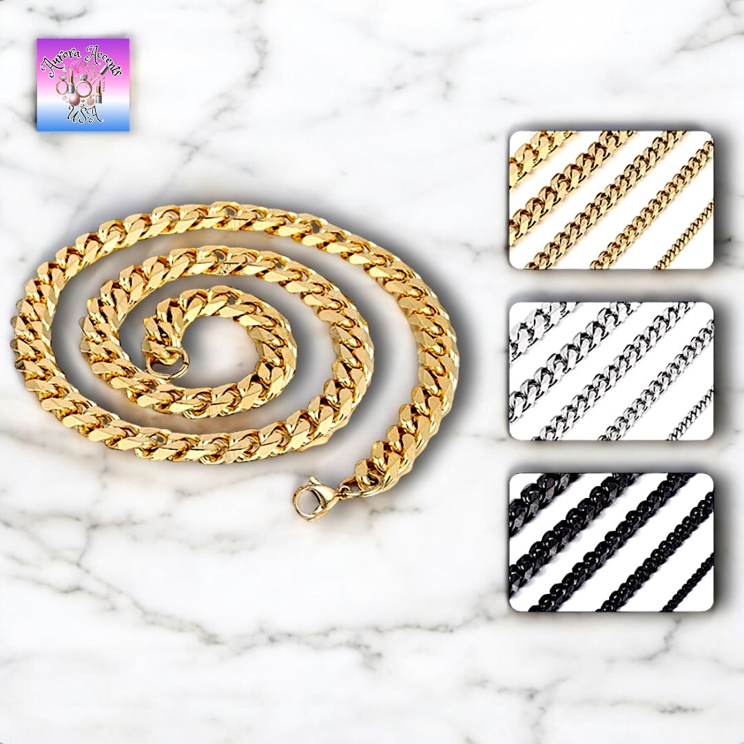 Men's Stainless Steel Cuban Link Chain