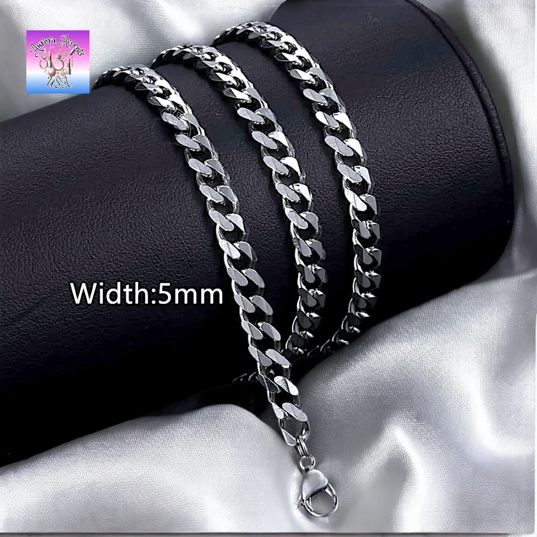 Men's Stainless Steel Cuban Link Chain