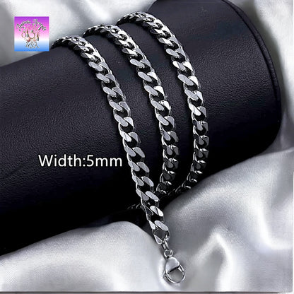 Men's Stainless Steel Cuban Link Chain